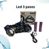 Linterna minera LED recargable con 3 modos de iluminación — imagen 4 de 4