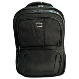 Mochila ergonómica gris con 5 compartimentos y espacio para laptop — imagen 1 de 5
