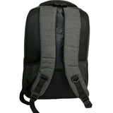 Mochila ergonómica gris con 5 compartimentos y espacio para laptop — imagen 4 de 5