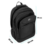 Mochila impermeable de poliéster de 22 litros con compartimento para laptop — imagen 4 de 6