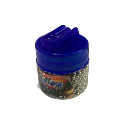 Bolsa de 1500 balines de acero de calibre 4.5 mm