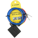 Candado antirrobo con alarma sonora para motocicleta y bicicleta — imagen 1 de 3