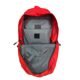 Mochila de alpinismo en nylon reforzado con funda cubre lluvias en rojo o negro — imagen 5 de 7