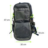 Mochila de alpinismo de 40L con arnés ergonómico y silbato — imagen 4 de 5