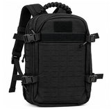 Mochila táctica de 15 litros con asa de paracord y sistema molle de corte láser — imagen 1 de 6