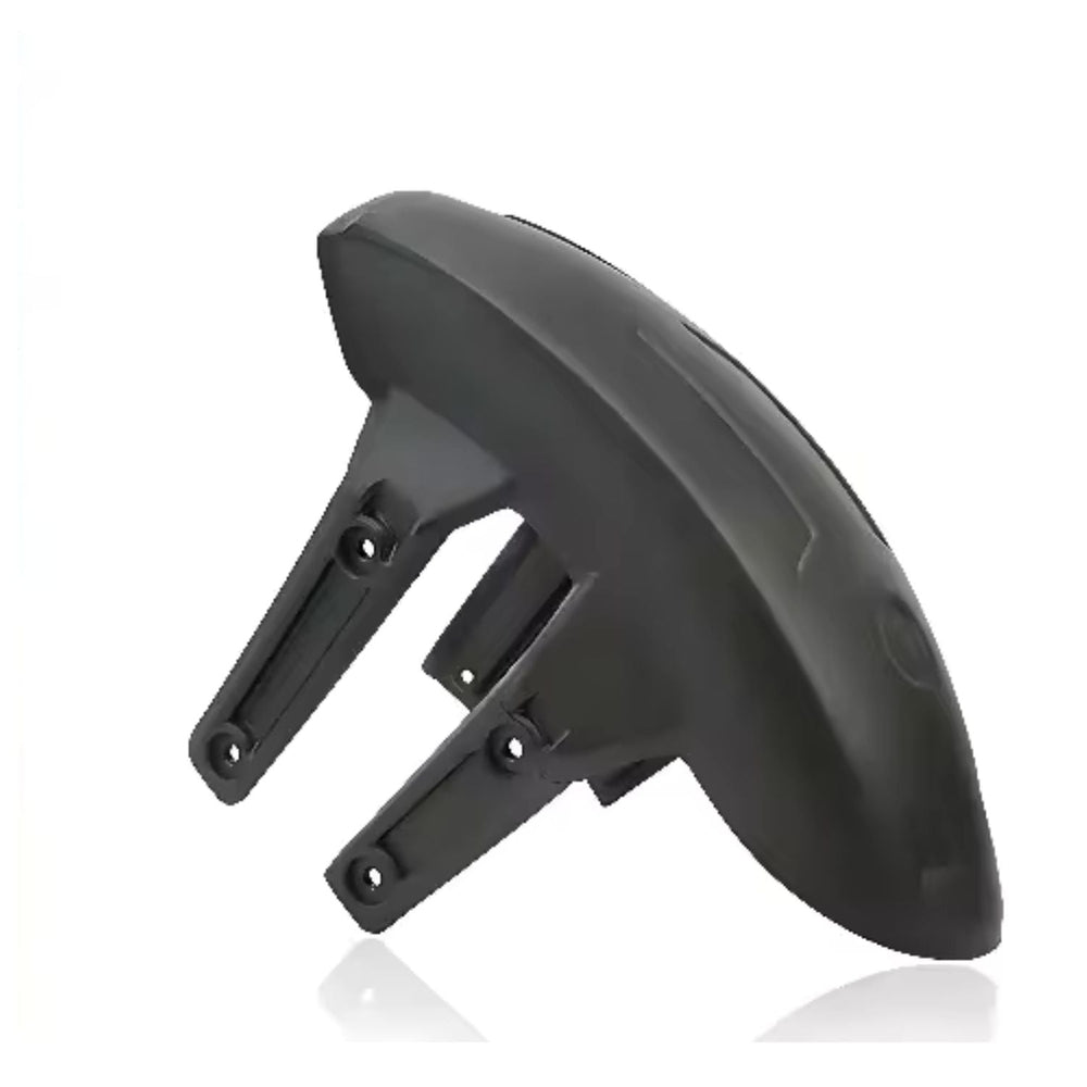 Tolva frontal de polipropileno negra para motocicleta, 43.5 cm