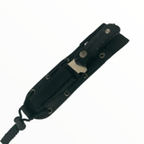 Cuchillo tipo Rambo con rompevidrios y funda táctica — imagen 1 de 3