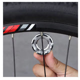 Llave de radios multifuncional con seis medidas grabadas para bicicleta y motocicleta — imagen 5 de 6