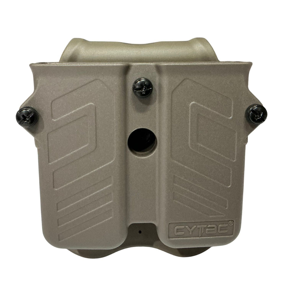Estuche porta cargador doble coyote CYTAC universal para dos cargadores