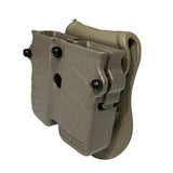 Estuche porta cargador doble coyote CYTAC universal para dos cargadores — imagen 2 de 6
