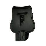 Funda porta pistola tipo paleta negra en ABS para Beretta 92/92FS — imagen 2 de 5