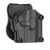 Funda negra universal para pistolas compactas con rotación de 360 grados — imagen 1 de 5