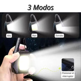 Llavero LED COB brillante y recargable para emergencias — imagen 2 de 5