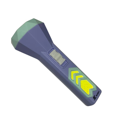 Linterna solar de emergencia con USB-C y luz lateral tipo señalización