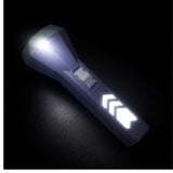 Linterna solar de emergencia con USB-C y luz lateral tipo señalización — imagen 4 de 4