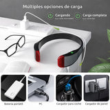 Lámpara frontal deportiva LED COB recargable con luz trasera roja — imagen 3 de 4