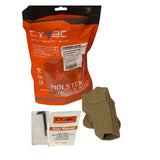 Funda rígida khaki tipo OWB para pistola Beretta 92 con retención — imagen 4 de 4