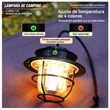 Lámpara LED portátil de camping IPX4 con 4 modos de color — imagen 6 de 7