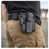 Funda universal rígida negra con sistema de retención de liberación rápida — imagen 4 de 4