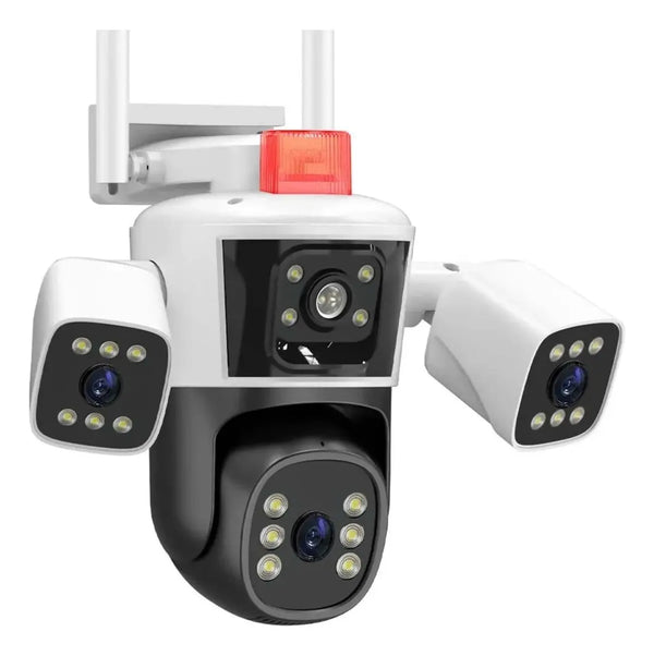 Cámara de seguridad exterior Wifi con Alarma Multiple Video. Fralugio