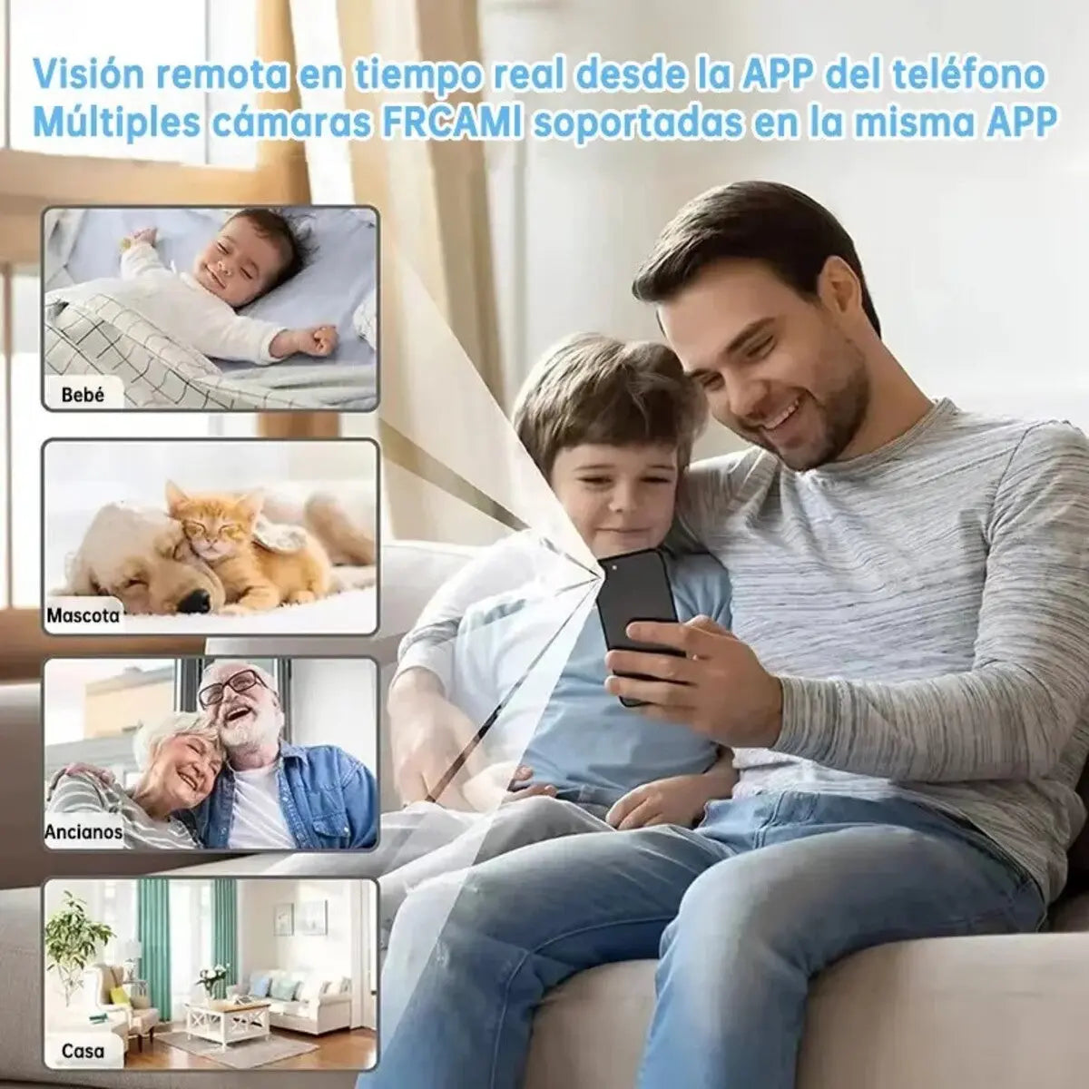 Cámara doble Lente de Seguridad Wifi 4k 10x 8mp Fralugio