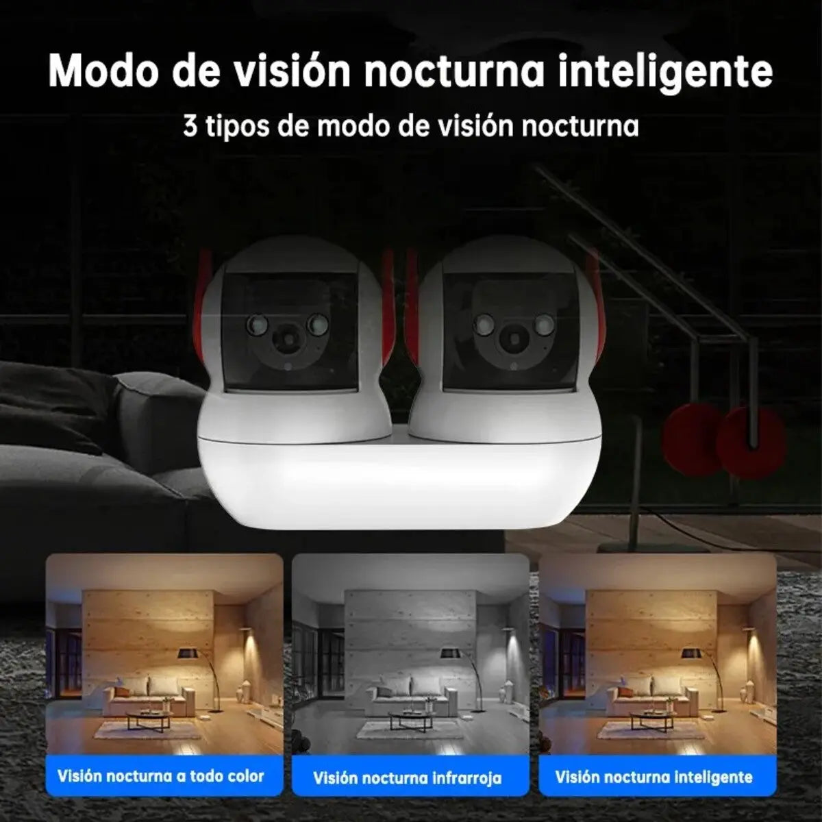 Cámara doble Lente de Seguridad Wifi 4k 10x 8mp Fralugio