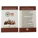 Cartilla informativa con los derechos básicos de personas detenidas — imagen 3 de 7