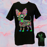 Playera fluorescente con estampado de Naruto en algodón — imagen 1 de 10