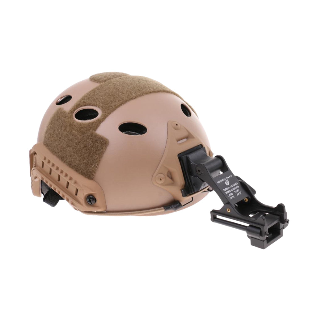 Soporte metálico tipo Rhino para gafas de casco táctico