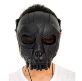 Máscara cráneo táctica para paintball en color negro o bronce — imagen 2 de 4
