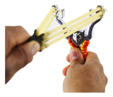 Resortera de 3 ligas con brújula integrada y mango de paracord — imagen 2 de 4