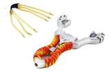 Resortera de 3 ligas con brújula integrada y mango de paracord — imagen 3 de 4