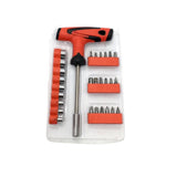 Set desarmador tipo T de 28 piezas con dados y puntas variadas — imagen 2 de 5