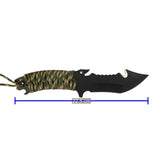 Cuchillo multiusos con cuerda paracord en el mango — imagen 2 de 2