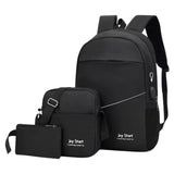 Set de mochila escolar con lonchera, lapicera y audífonos — imagen 3 de 8