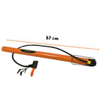 Mini bomba metálica portátil con manguera para inflar llantas de bicicleta — imagen 4 de 4