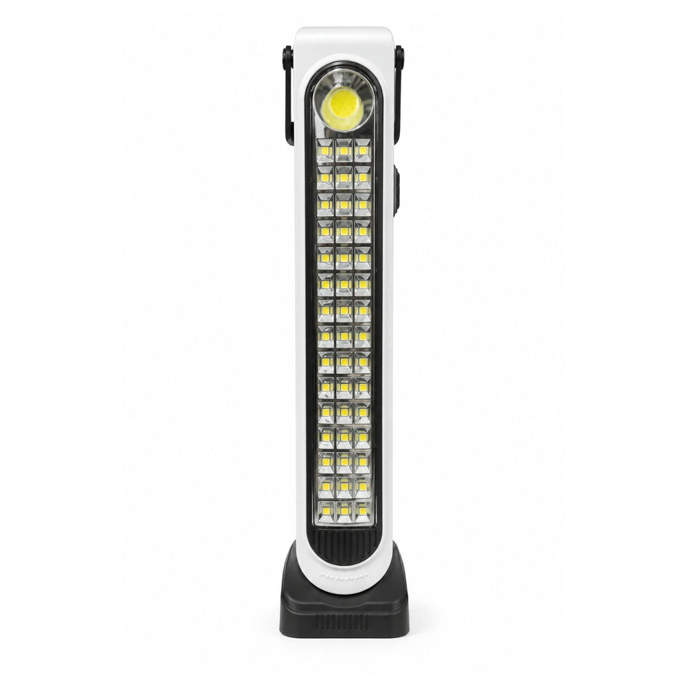 Lámpara LED de emergencia solar de 41 cm con 5 modalidades de luz