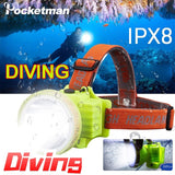 Lámpara minera de buceo impermeable con 3 pasos de intensidad — imagen 2 de 4