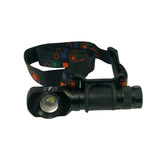 Linterna LED T6 de uso frontal y de mano con 3 modos de luz — imagen 1 de 2