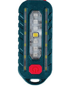 Luz LED recargable con efecto patrulla instalada en bicicleta — imagen 3 de 4