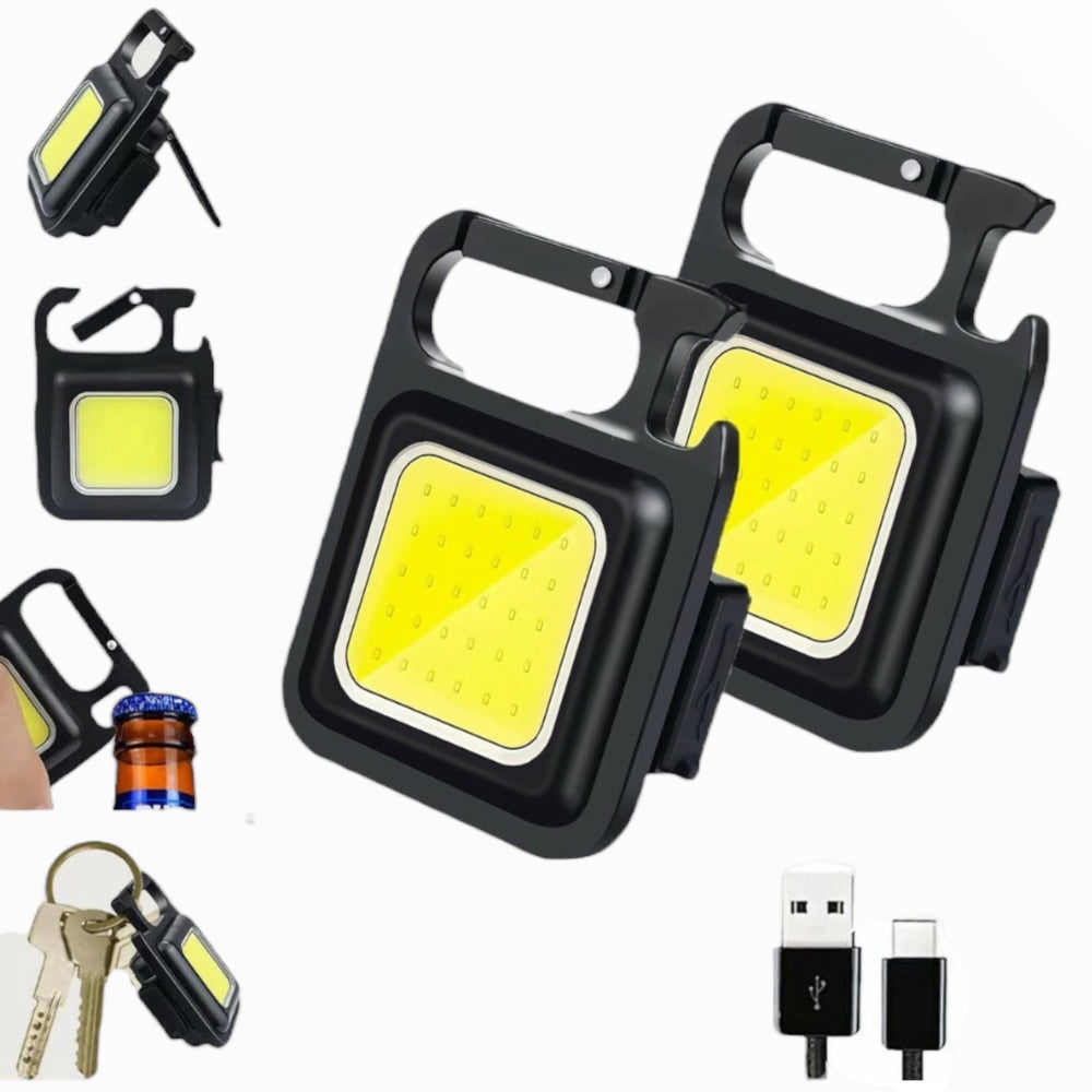 Mini lámpara LED recargable de 3 pasos de iluminación