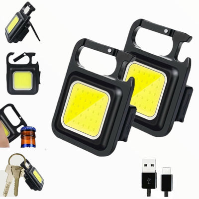 Mini lámpara LED recargable de 3 pasos de iluminación