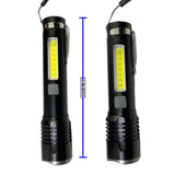 Lámpara LED T180 con 4 modos y cob lateral blanco y rojo — imagen 2 de 3