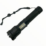 Lámpara LED T9 con base magnética, luz COB blanca y roja, carga USB — imagen 1 de 2