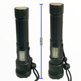 Lámpara LED T9 con base magnética, luz COB blanca y roja, carga USB — imagen 2 de 2