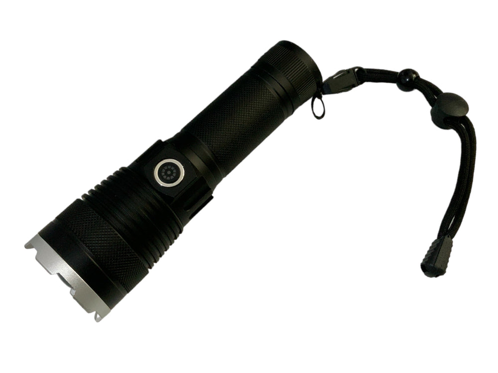Lámpara LED T9 con zoom ajustable y 5 modos de iluminación