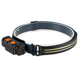 Linterna frontal LED con sensor de movimiento y carga USB — imagen 2 de 2