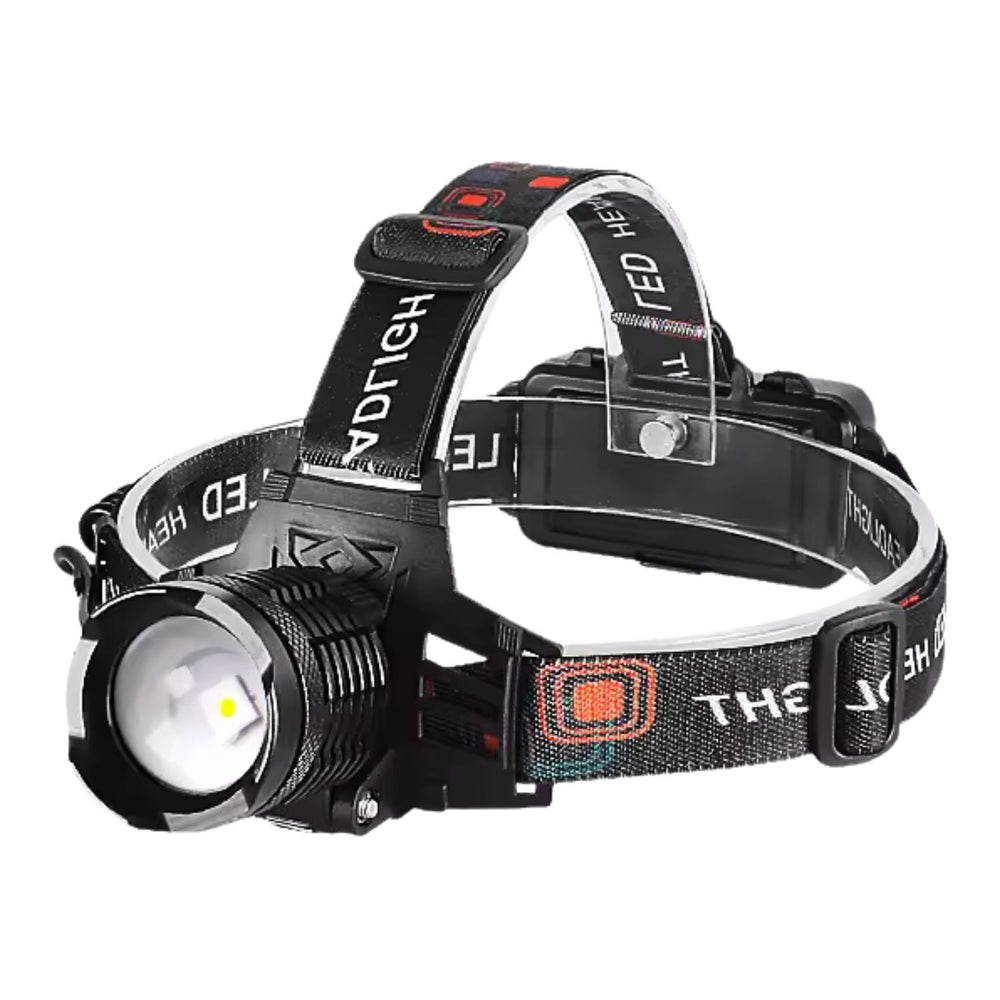 Lámpara minera LED IPX6 con hasta 2500 lúmenes y zoom ajustable