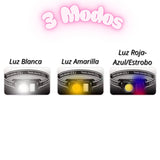 Linterna frontal recargable USB-C con 3 modos y resistencia IPX4 — imagen 4 de 6