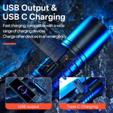 Lámpara LED con función power bank, zoom y resistencia al agua — imagen 4 de 5